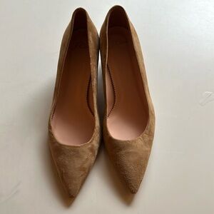 Jcrew Pointed toe block heel size 8